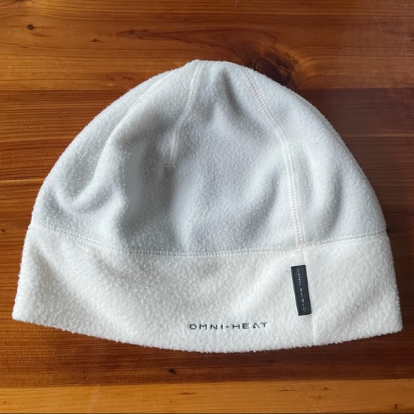 Columbia Sportswear White Winter Fleece Hat - Picture 2 of 5